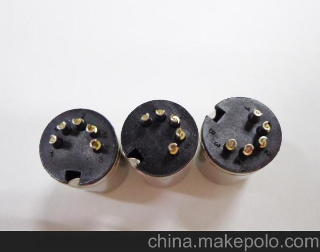 大din5pin公头车针生产工厂出售大din连接器